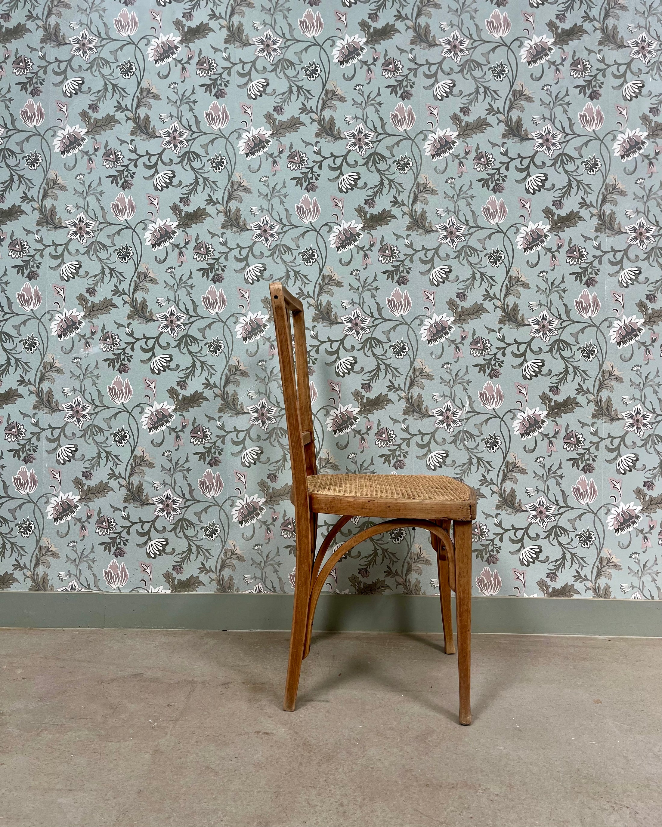 Chaise Art Déco cannée