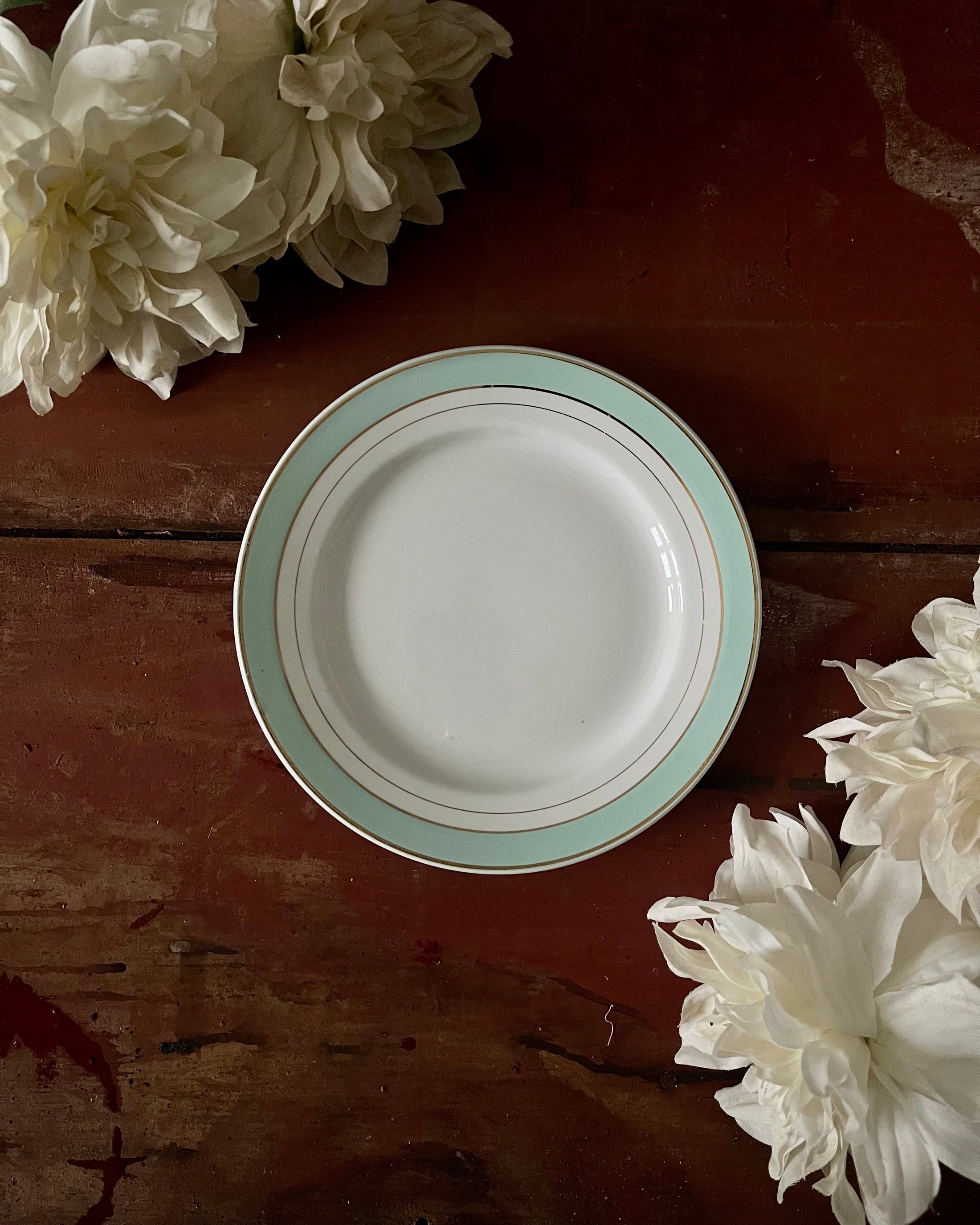 Série de 11 assiettes à dessert Luneville
