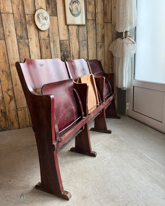 Fauteuils de cinéma triple Fibrocit