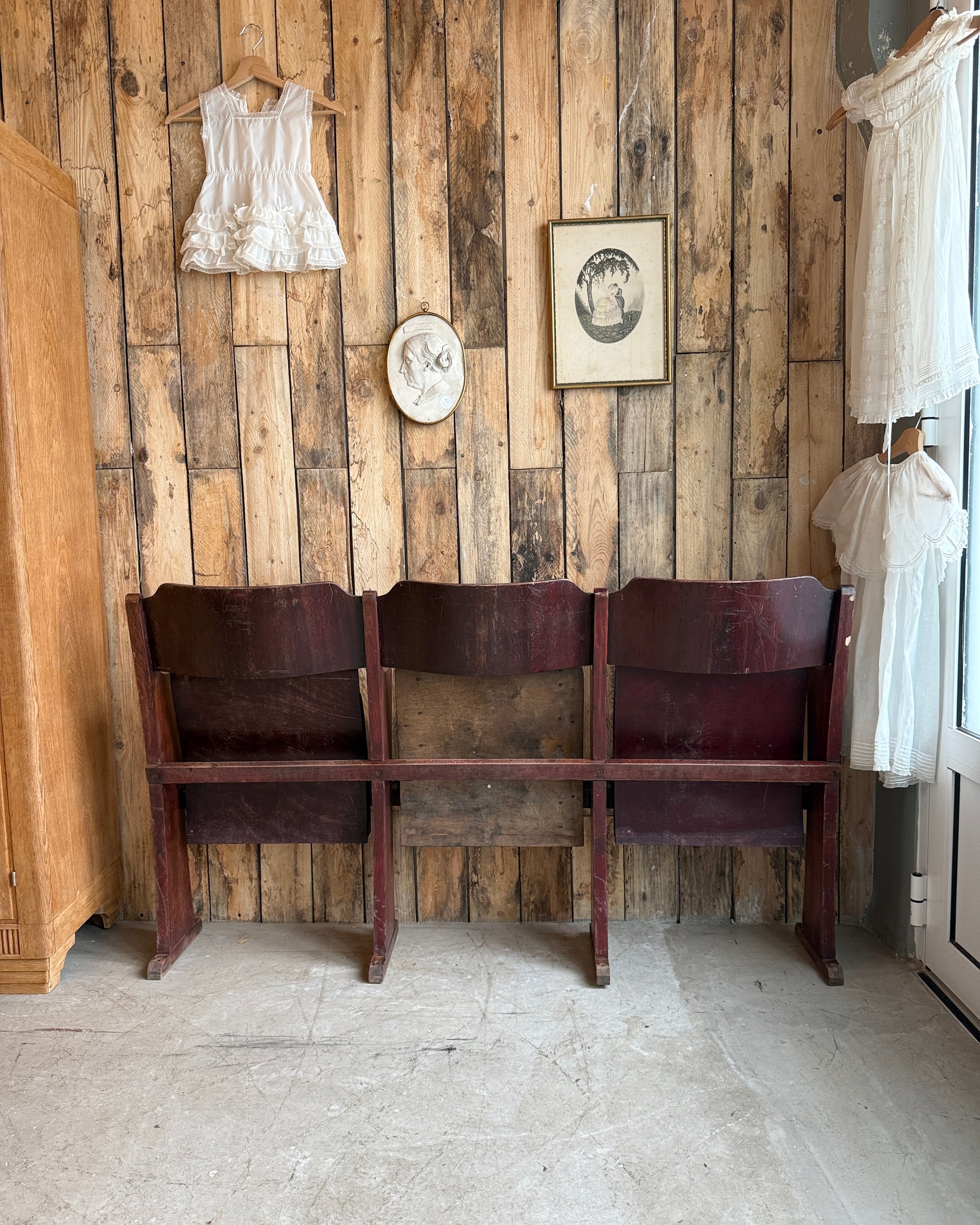 Fauteuils de cinéma triple Fibrocit