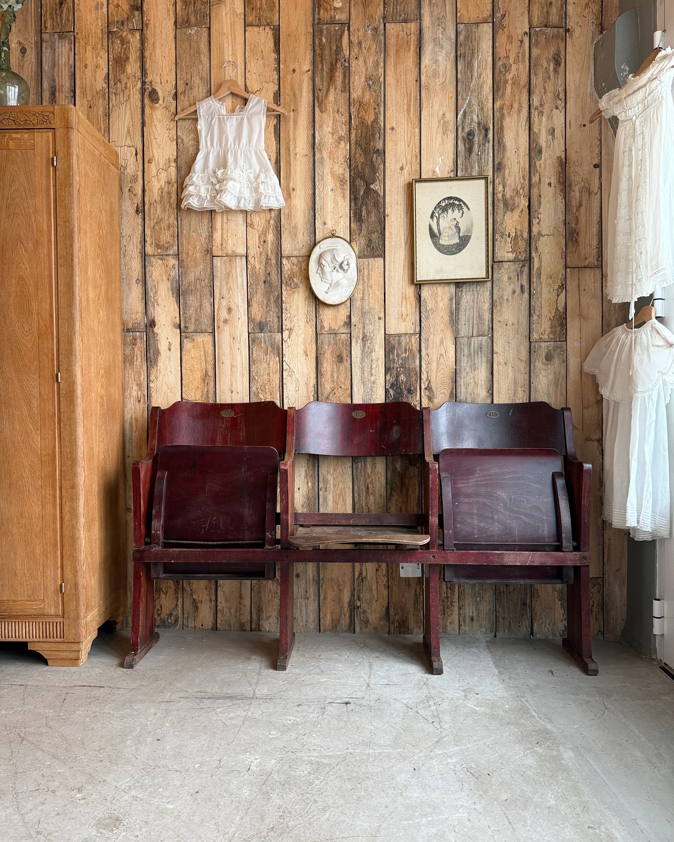 Fauteuils de cinéma triple Fibrocit