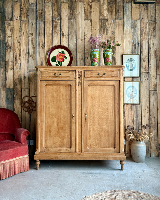 Grand buffet haut en chêne