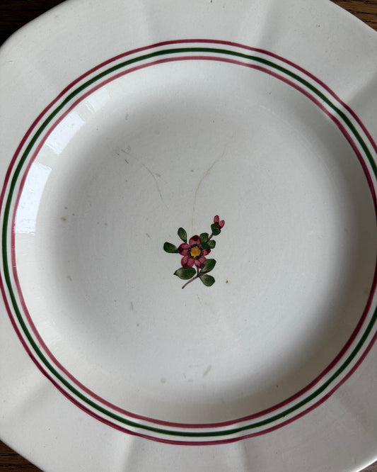 Plat rond Sarreguemines (grand)