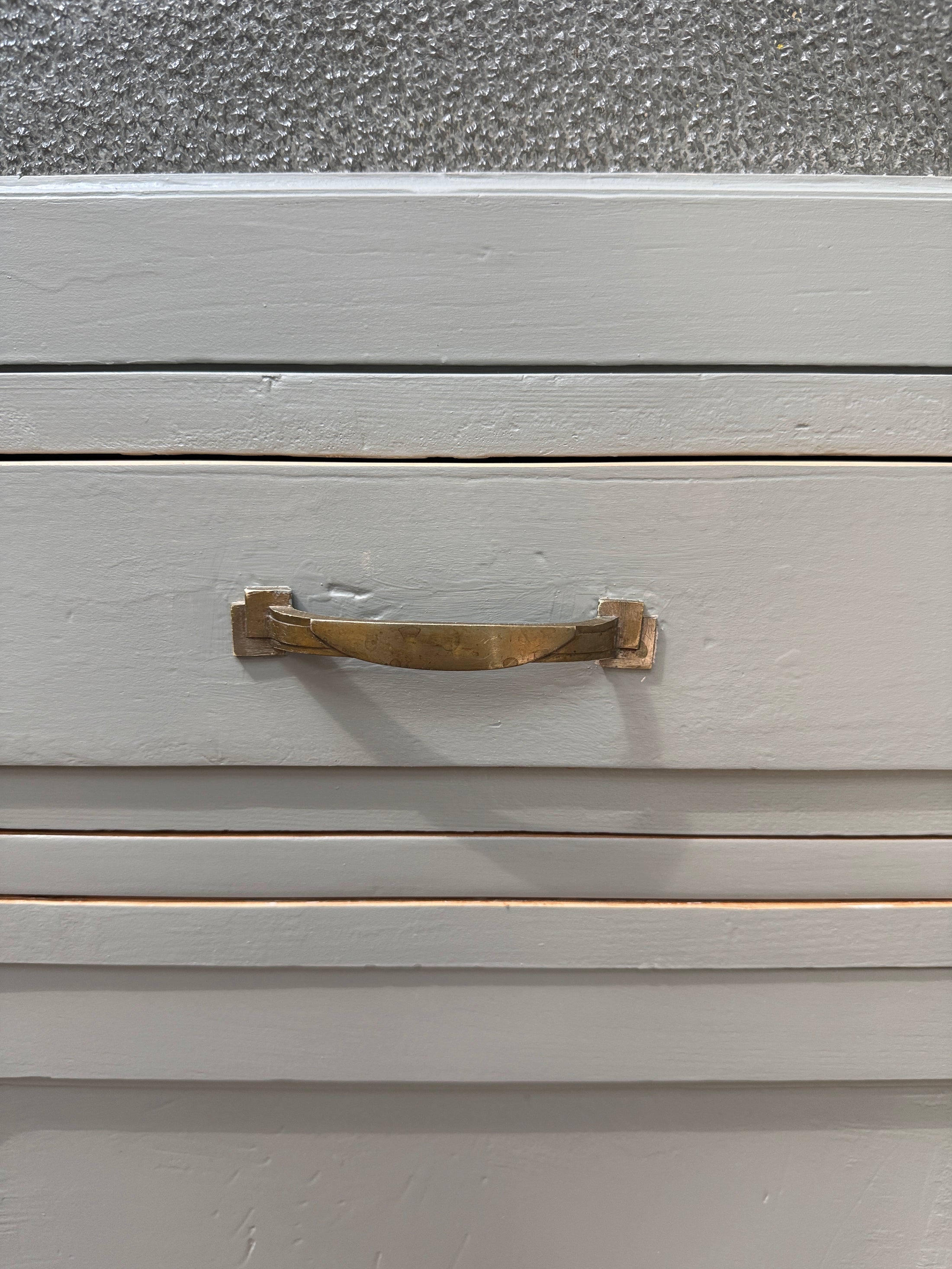 Grand vaisselier vintage vert