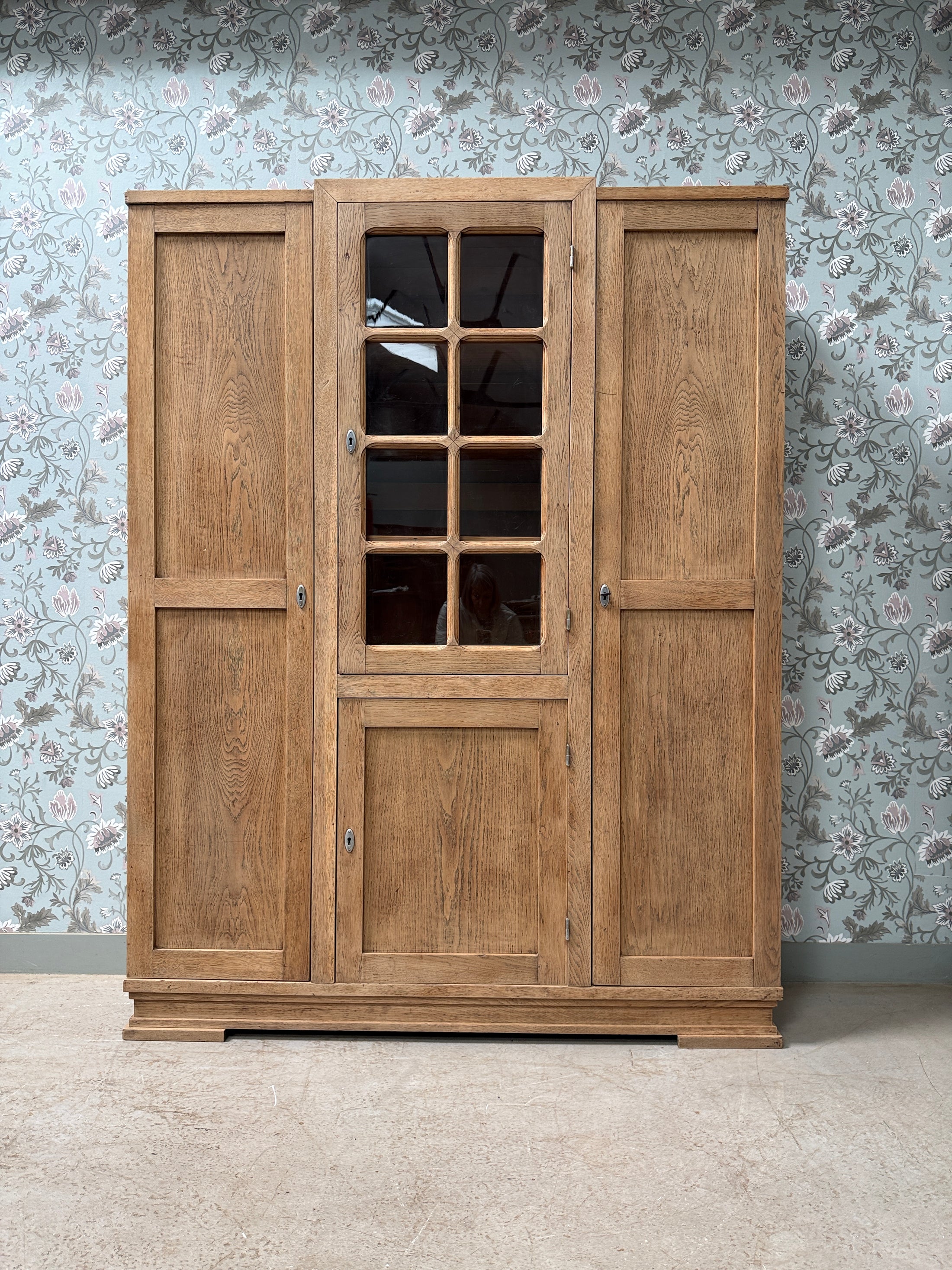 Grande armoire Art Déco en chêne