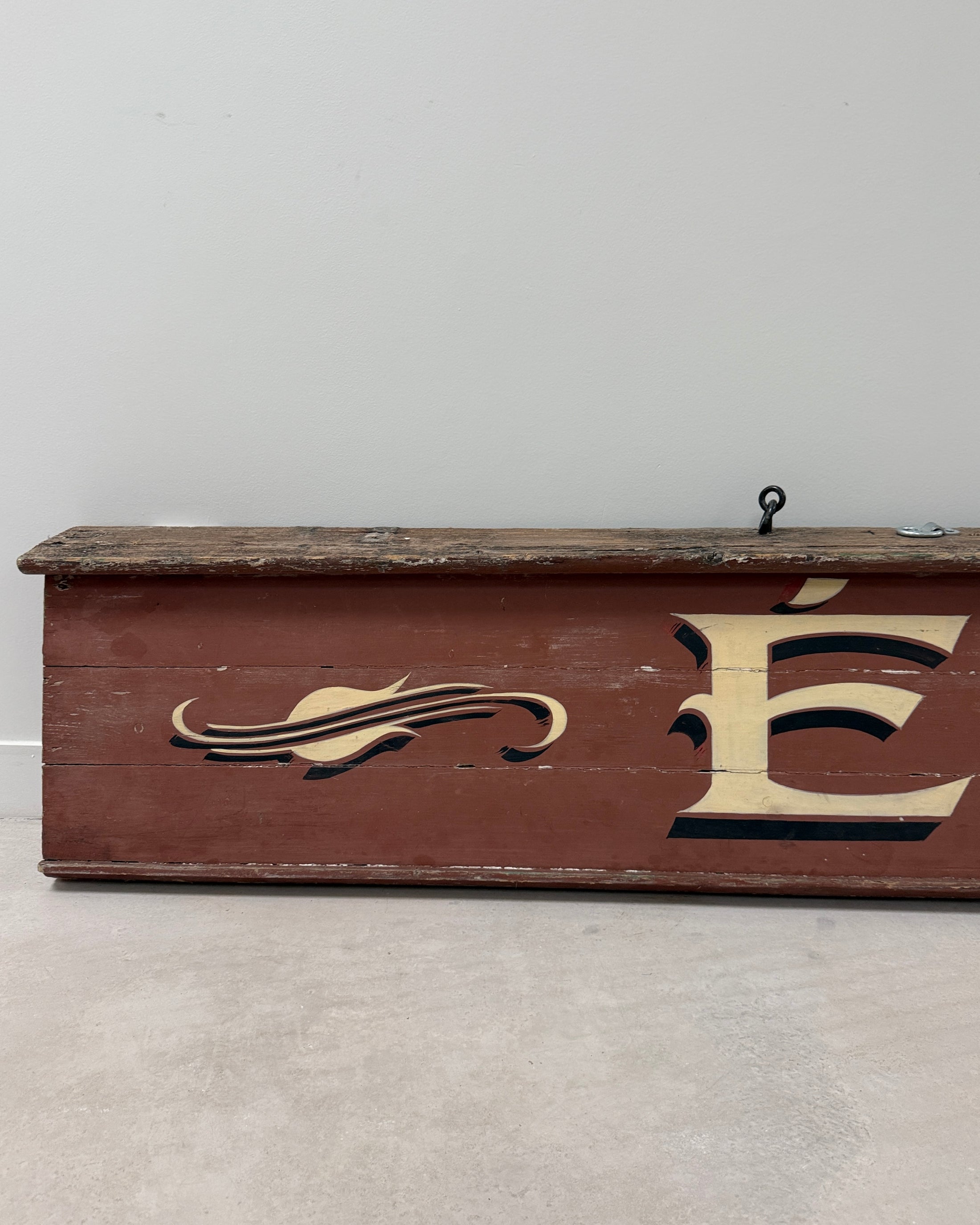 Grande enseigne de magasin ancienne Épicerie