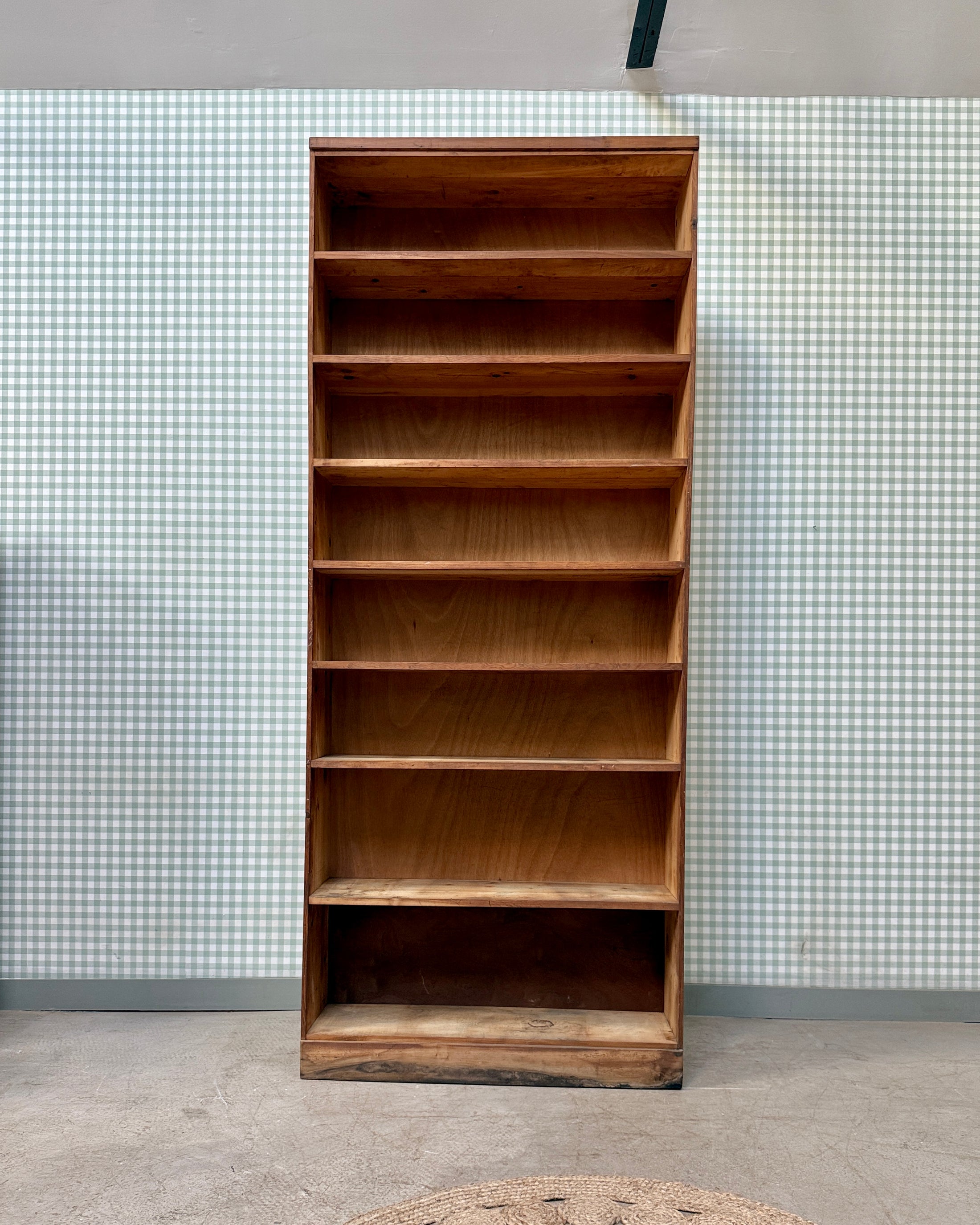 Grande étagère vintage en bois