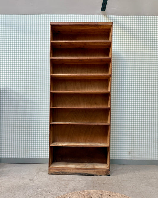 Grande étagère vintage en bois