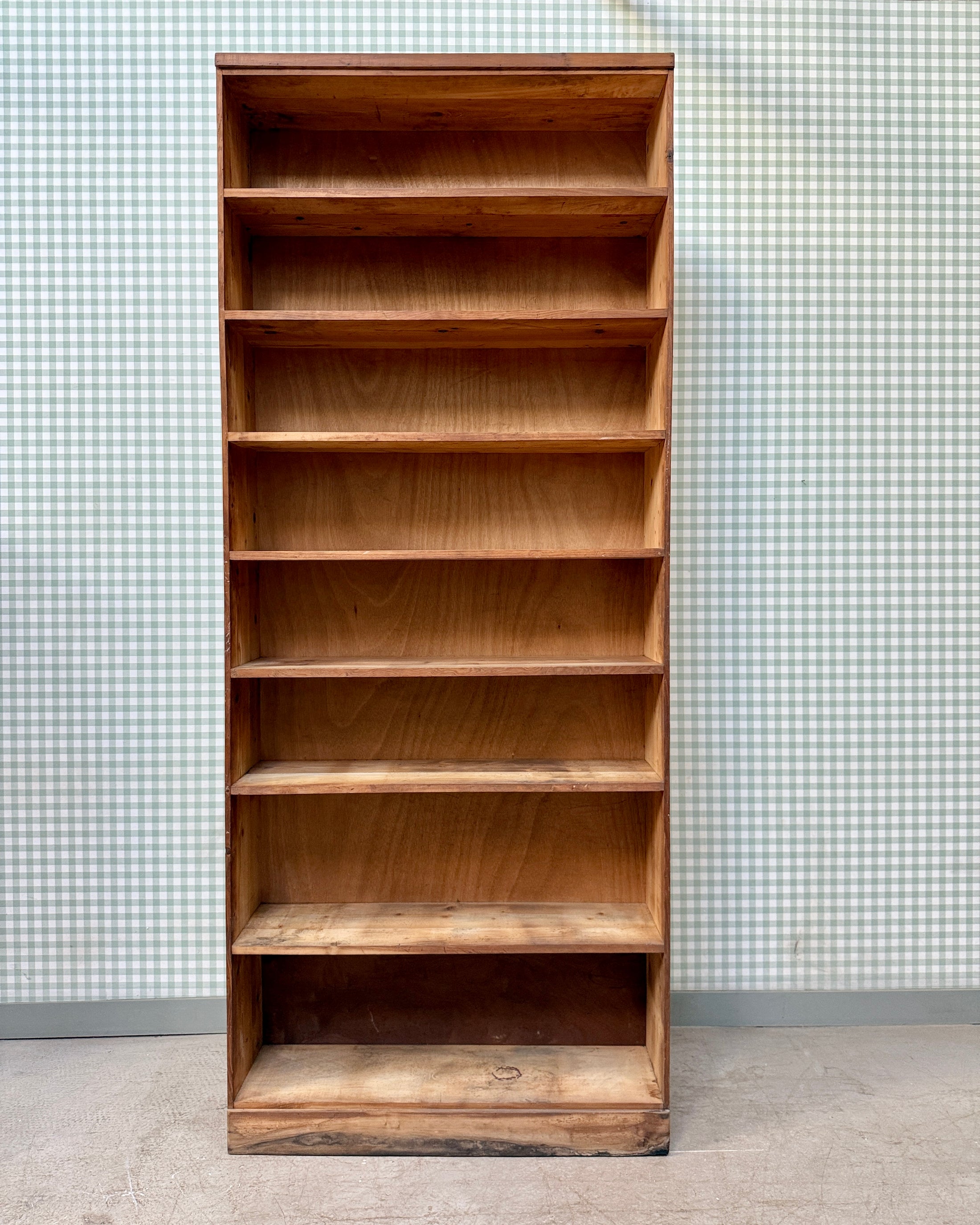Grande étagère vintage en bois