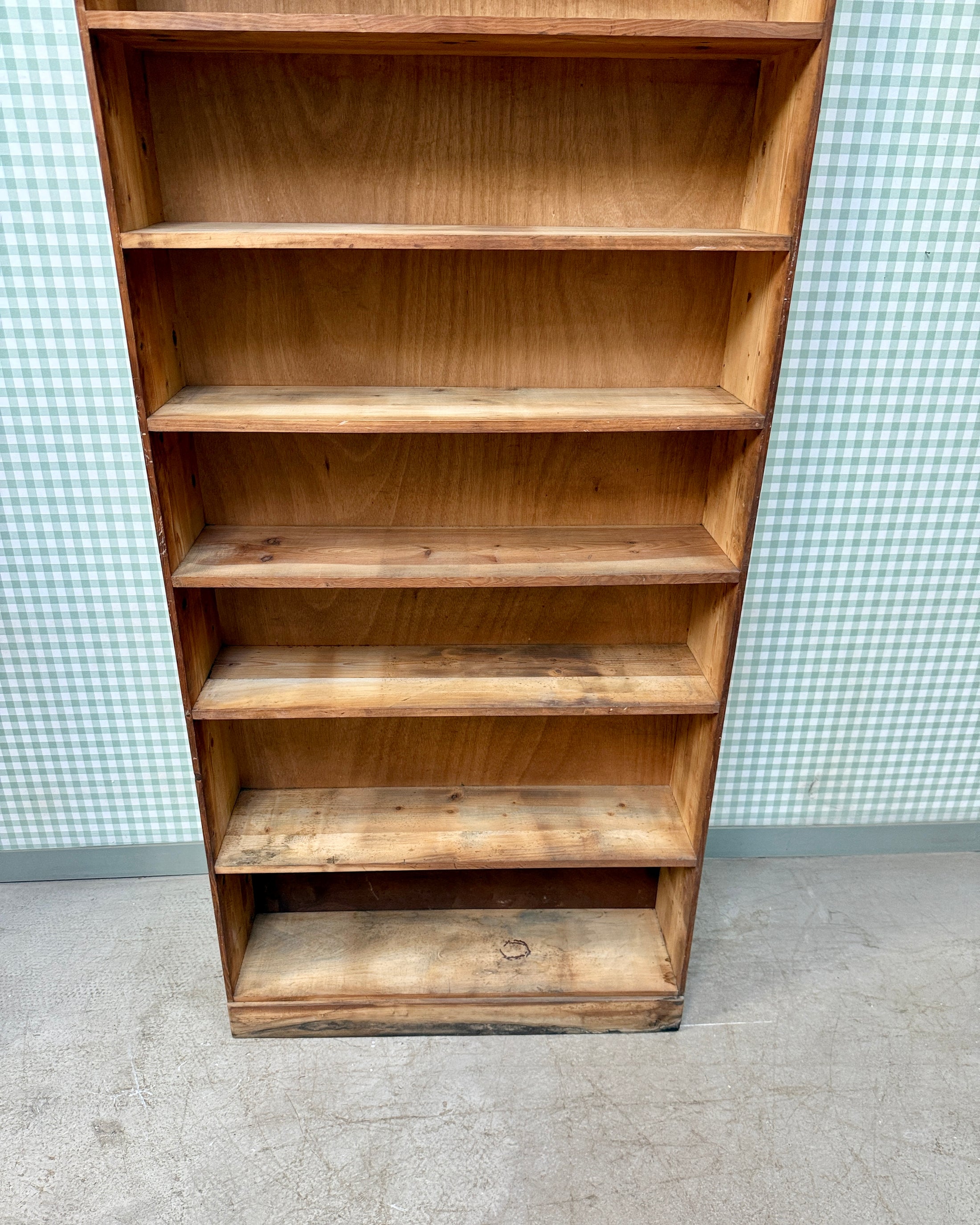 Grande étagère vintage en bois