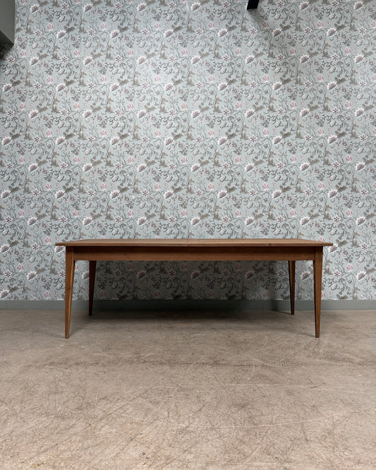 Grande table à manger en chêne massif