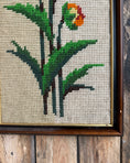Charger l'image dans la visionneuse de la galerie, Tapisserie vintage encadrée Tournesol
