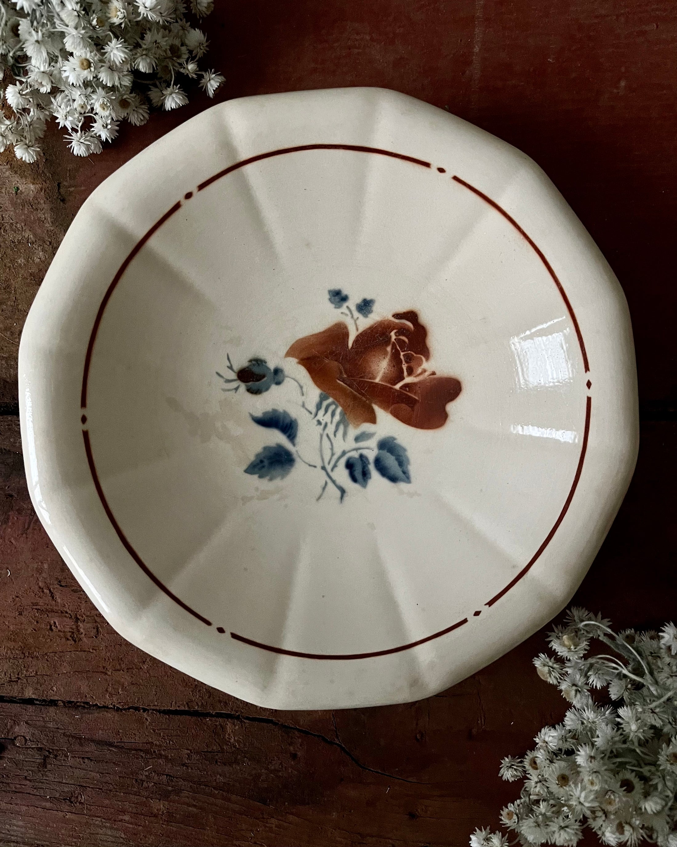 Duo d’assiettes creuses Sarreguemines