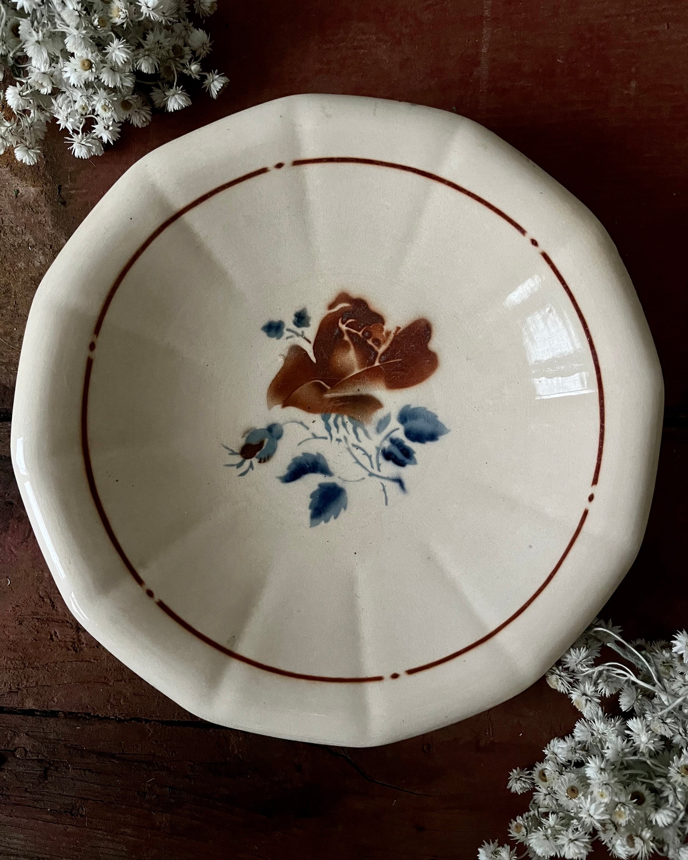 Duo d’assiettes creuses Sarreguemines