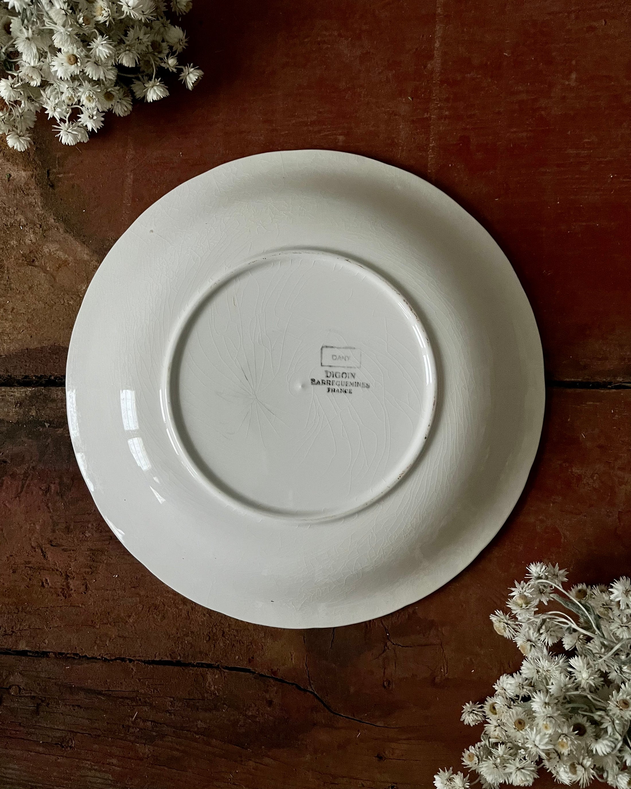 Duo d’assiettes creuses Digoin