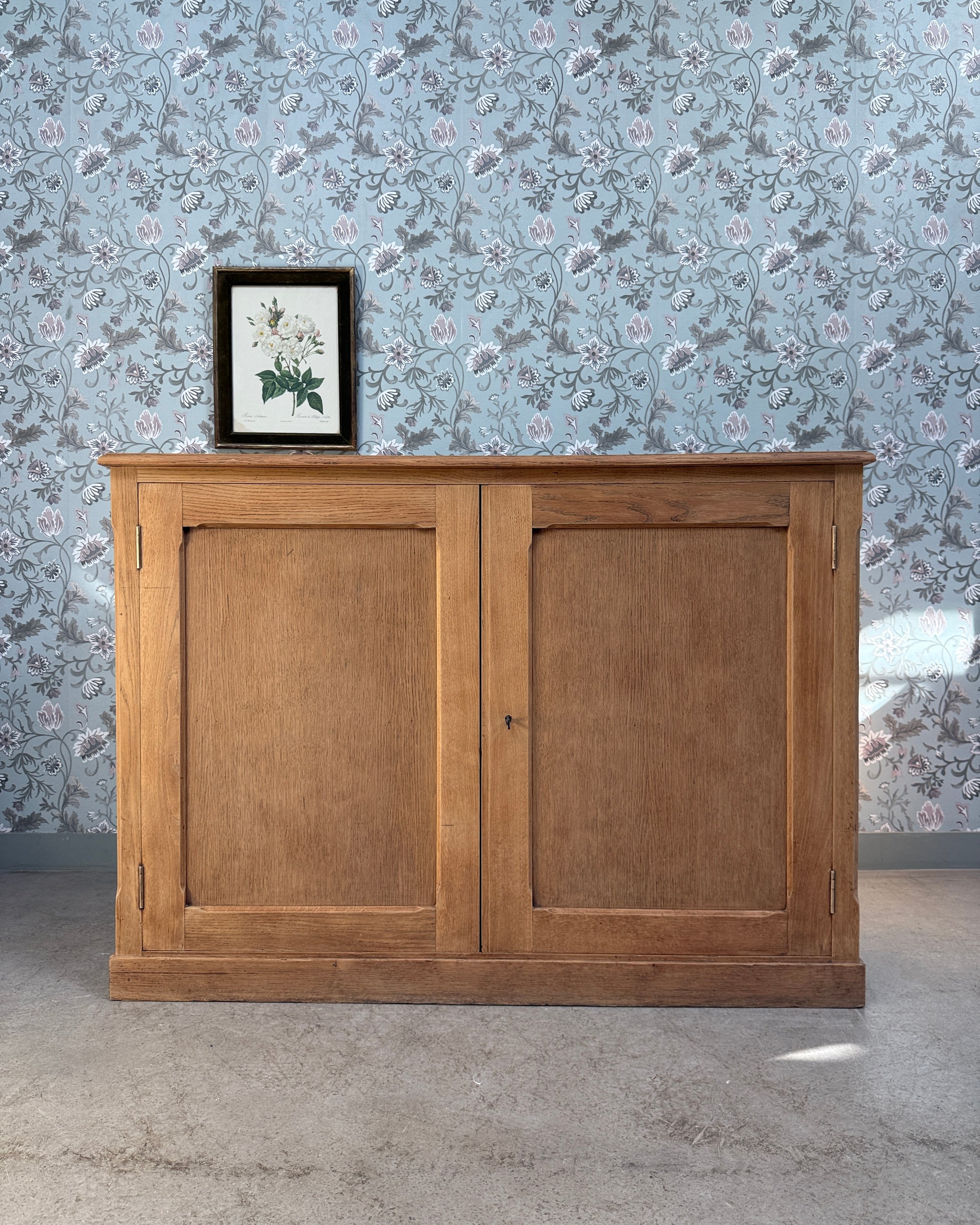 Meuble à plans en chêne