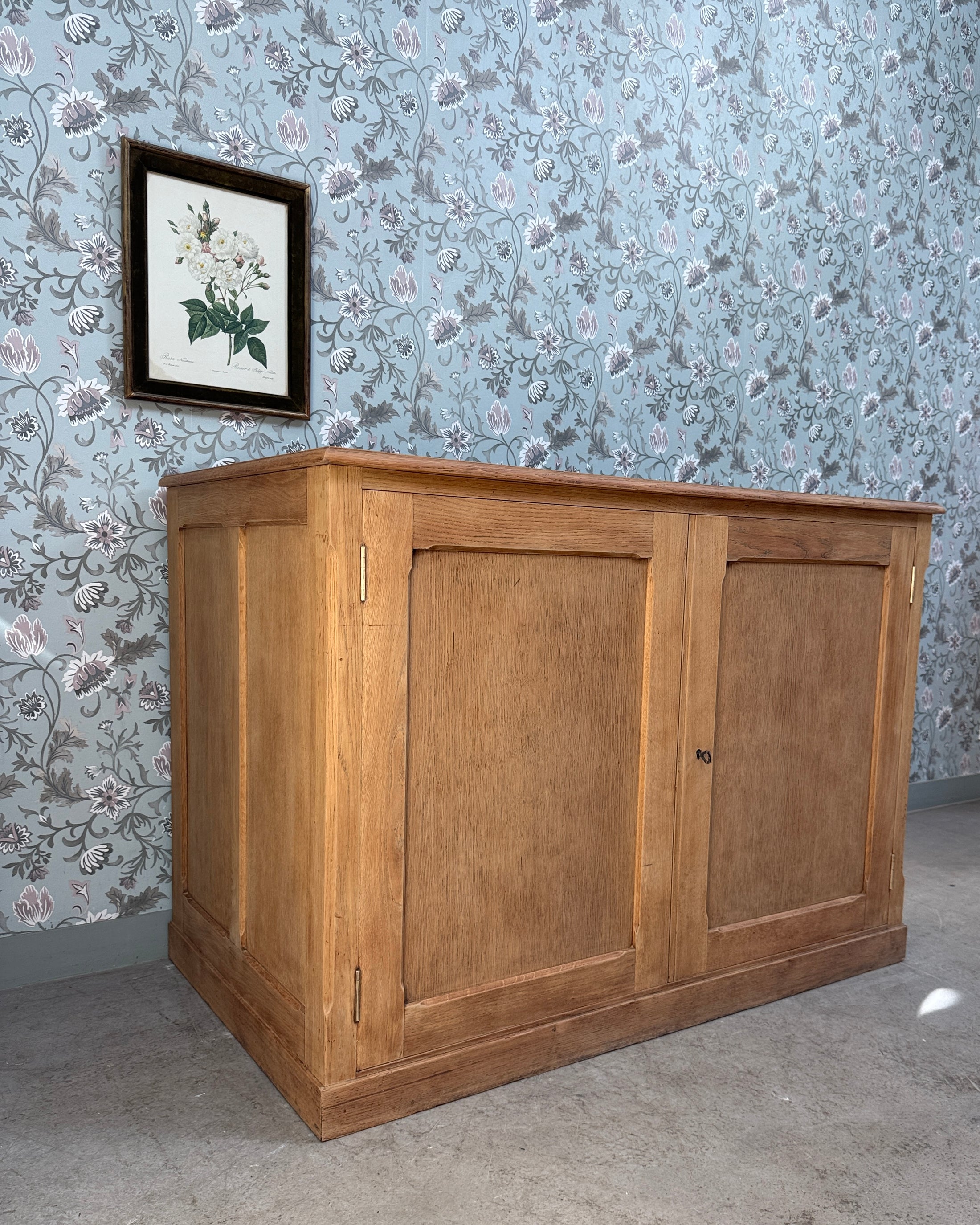 Meuble à plans en chêne
