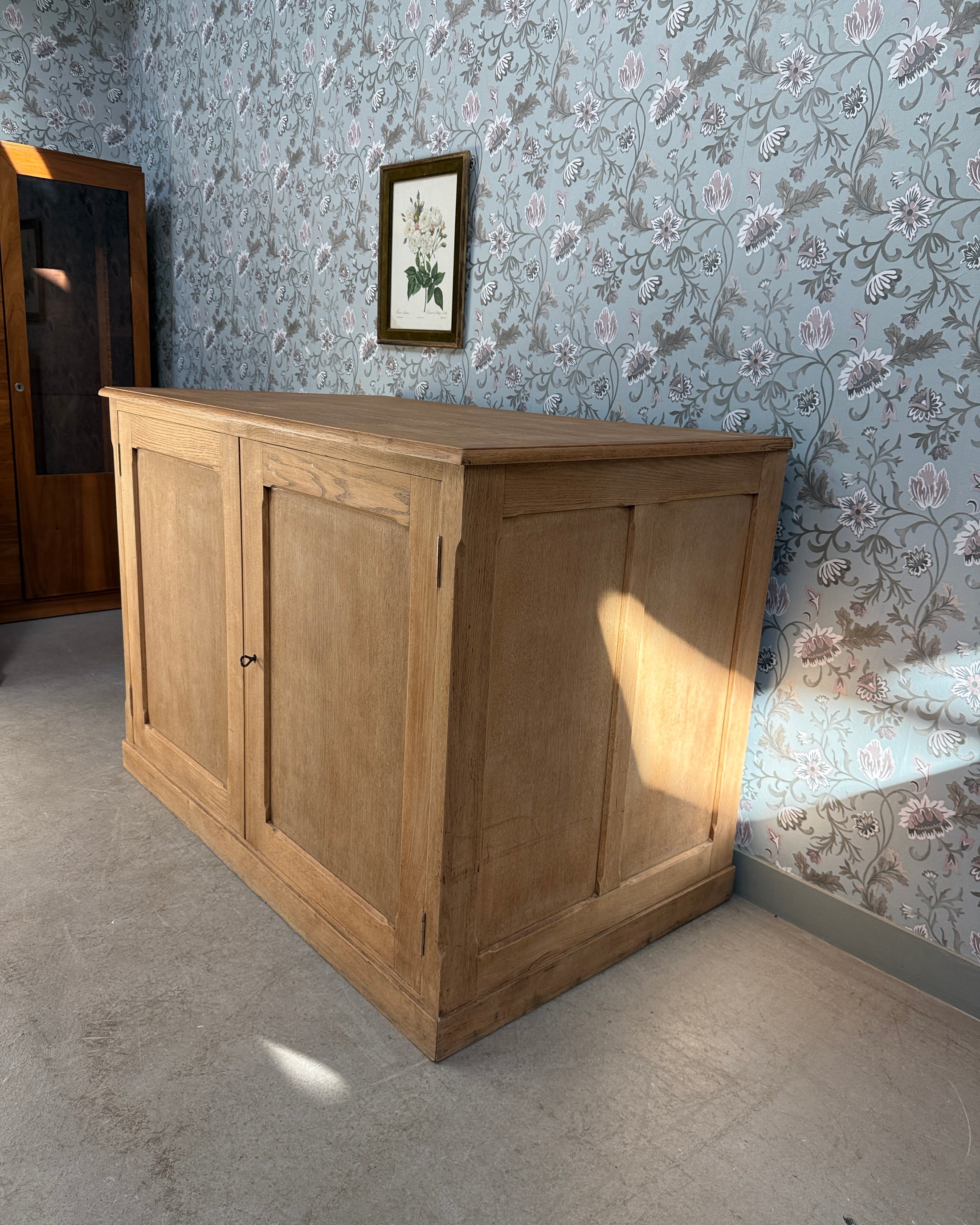 Meuble à plans en chêne