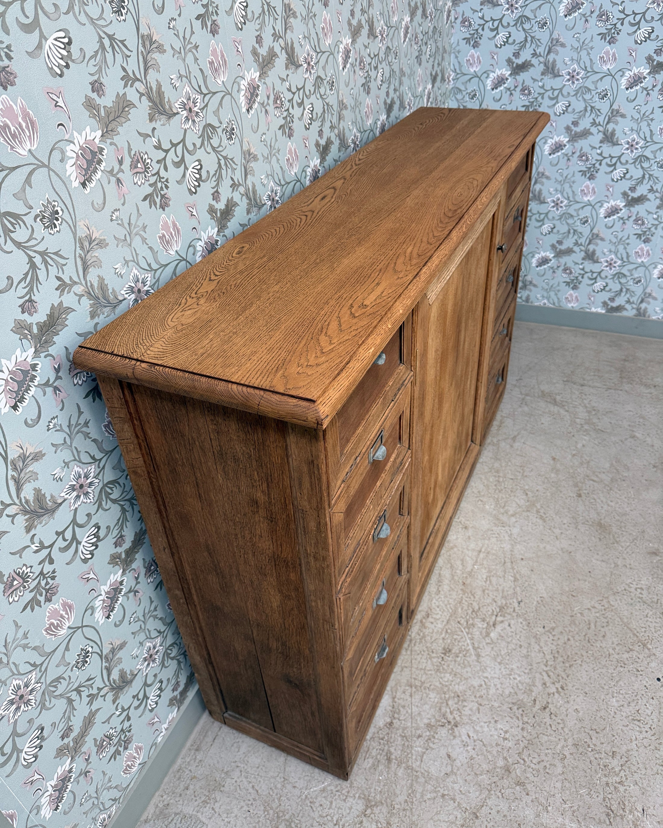 Meuble de métier de notaire en chêne