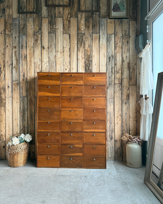 Meuble de notaire à clapets