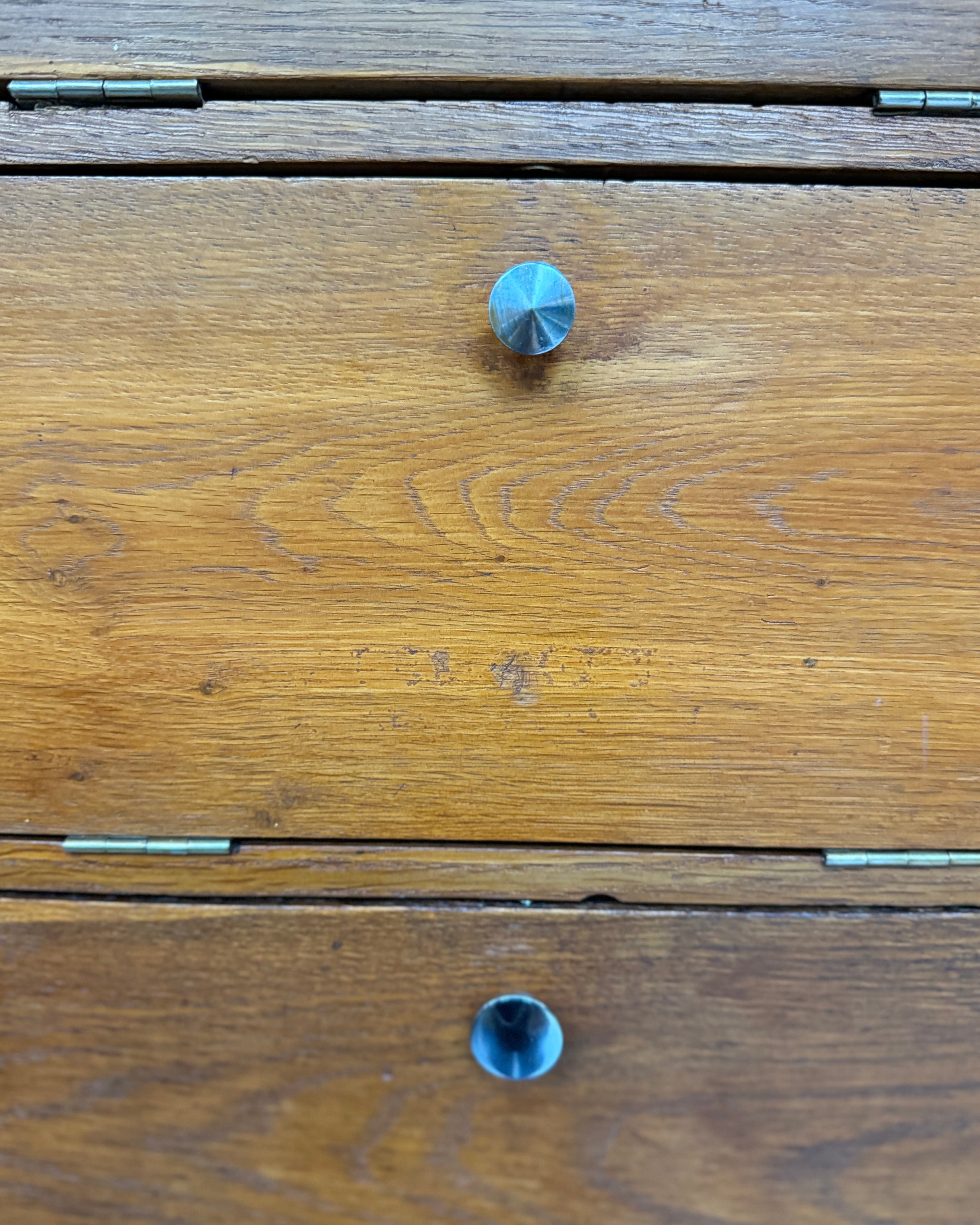 Duo de meuble de notaire à clapets