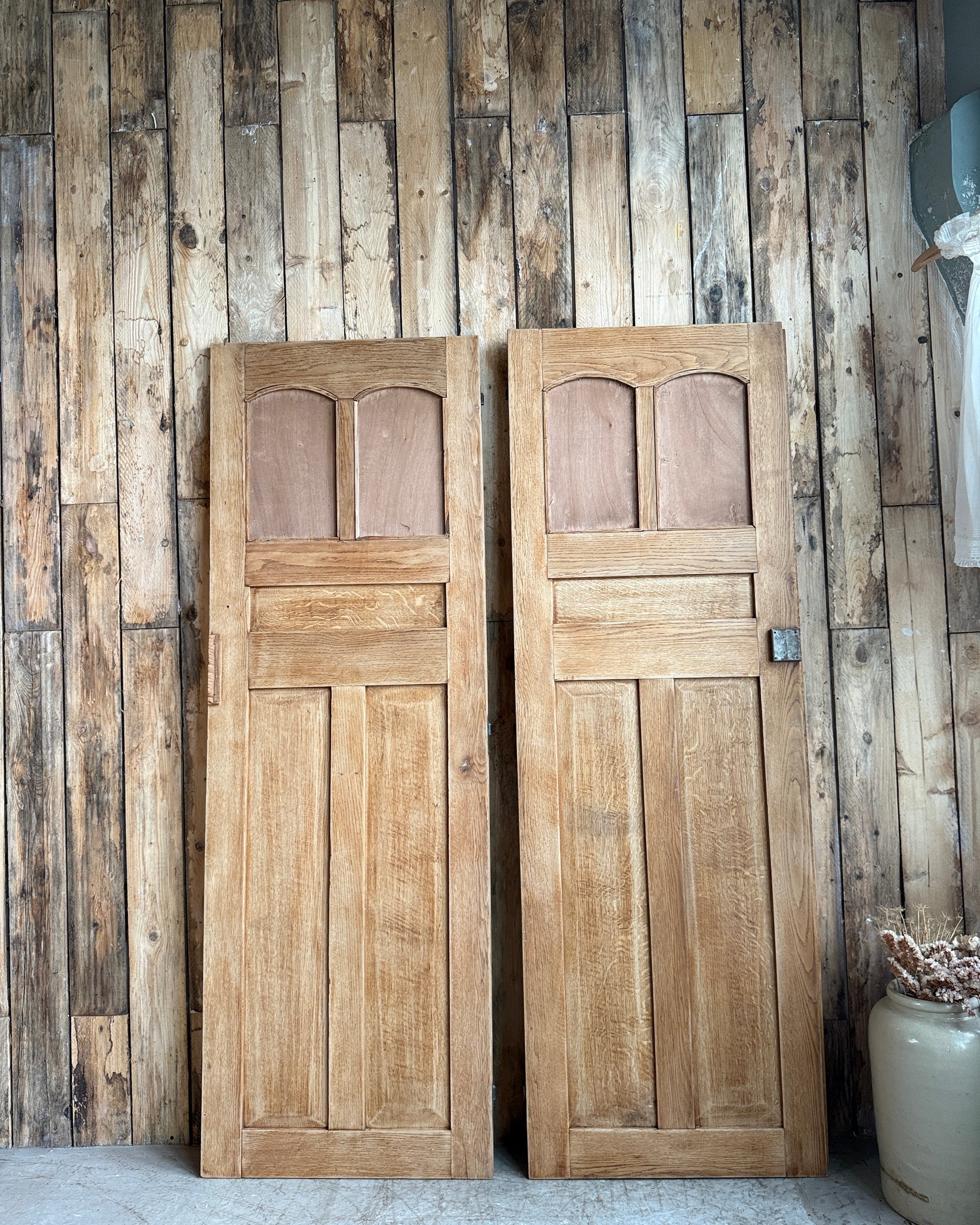 Paire de portes d’une armoire ancienne