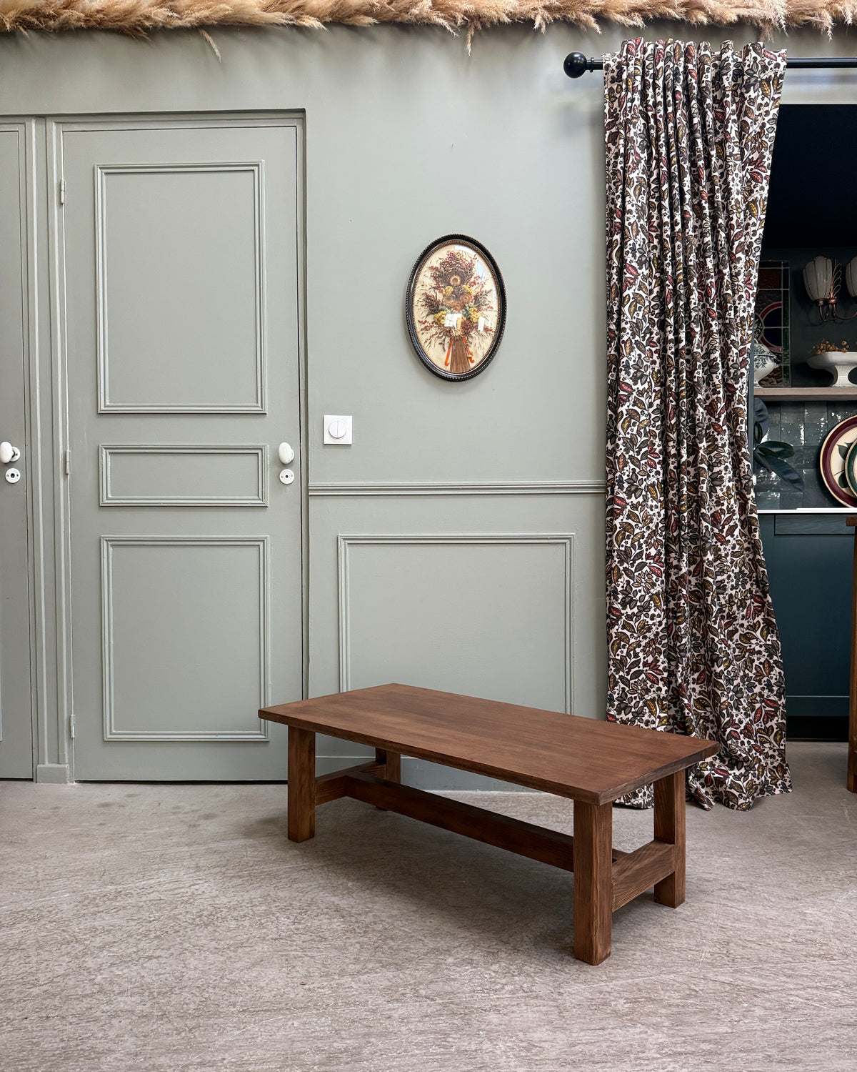 Petite table basse de ferme