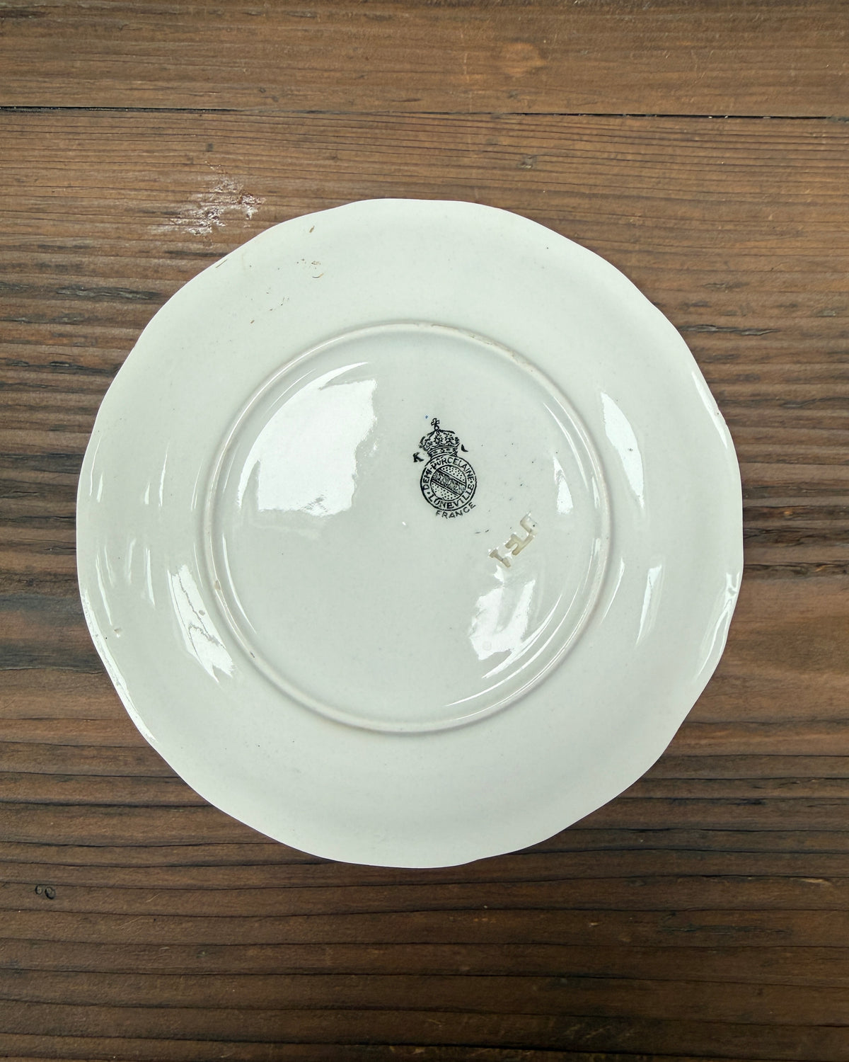 Petites assiettes Luneville
