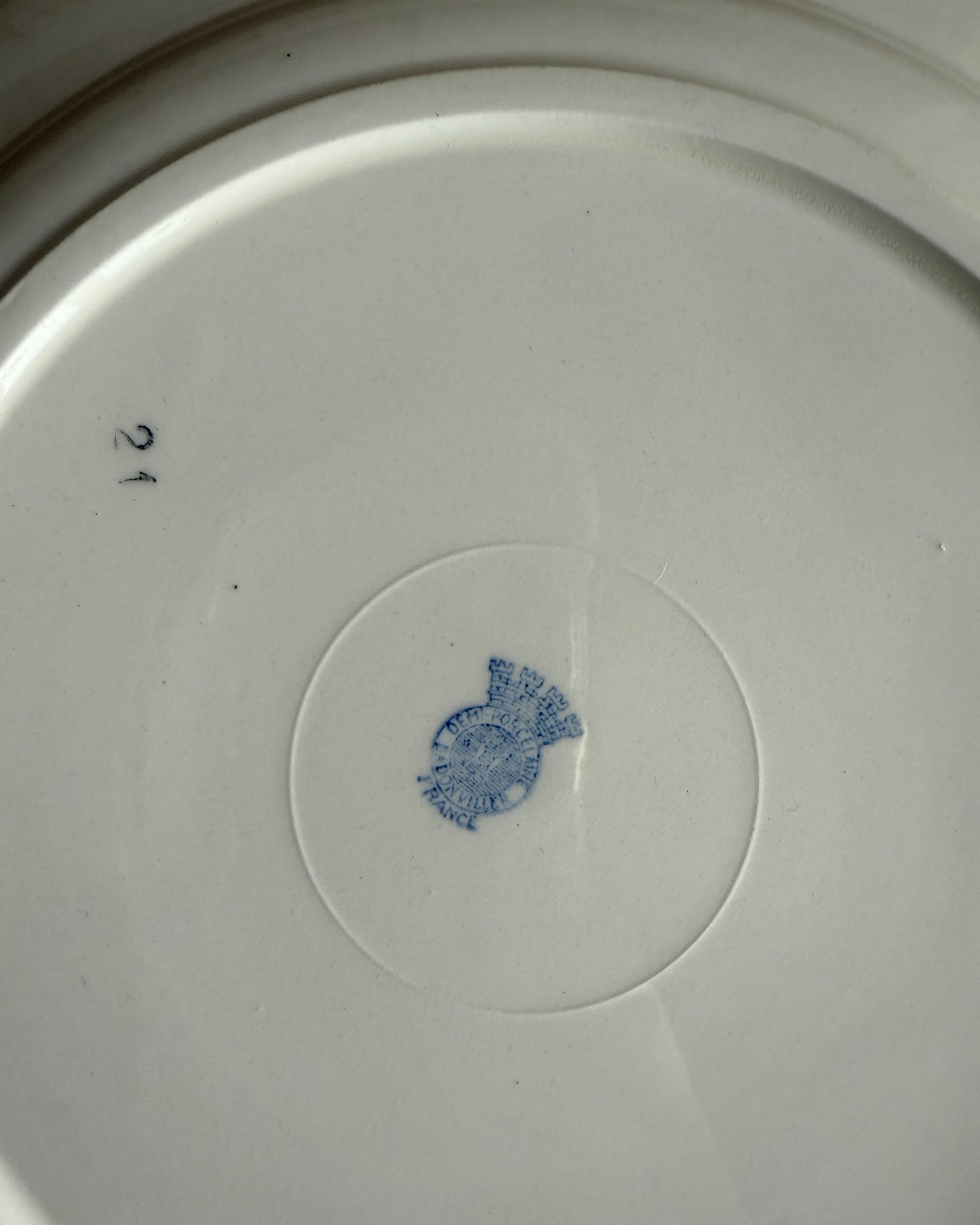 Plat rond Badonviller