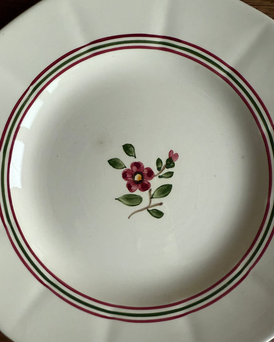 Plat rond Sarreguemines (petit)