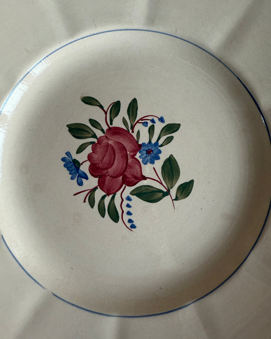 Plat terre de fer Digoin Sarreguemines
