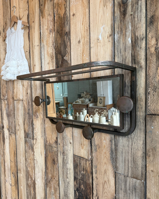 Porte-manteaux vintage en métal