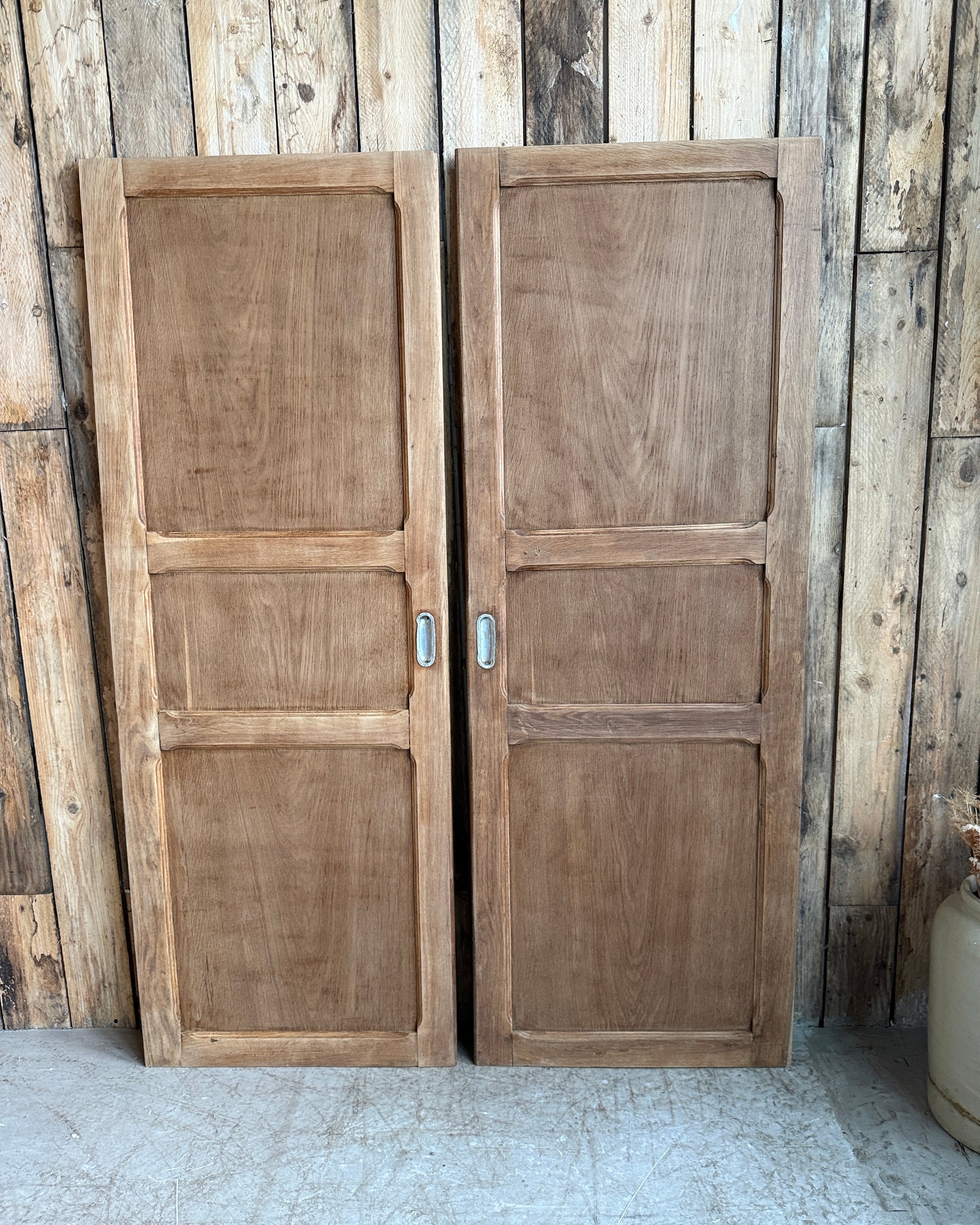 Paire de portes d’une armoire années 40