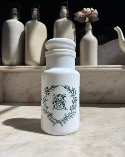 Pot d’apothicaire en opaline (grand)