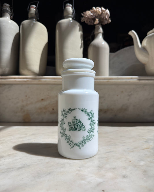 Pot d’apothicaire en opaline (moyen)