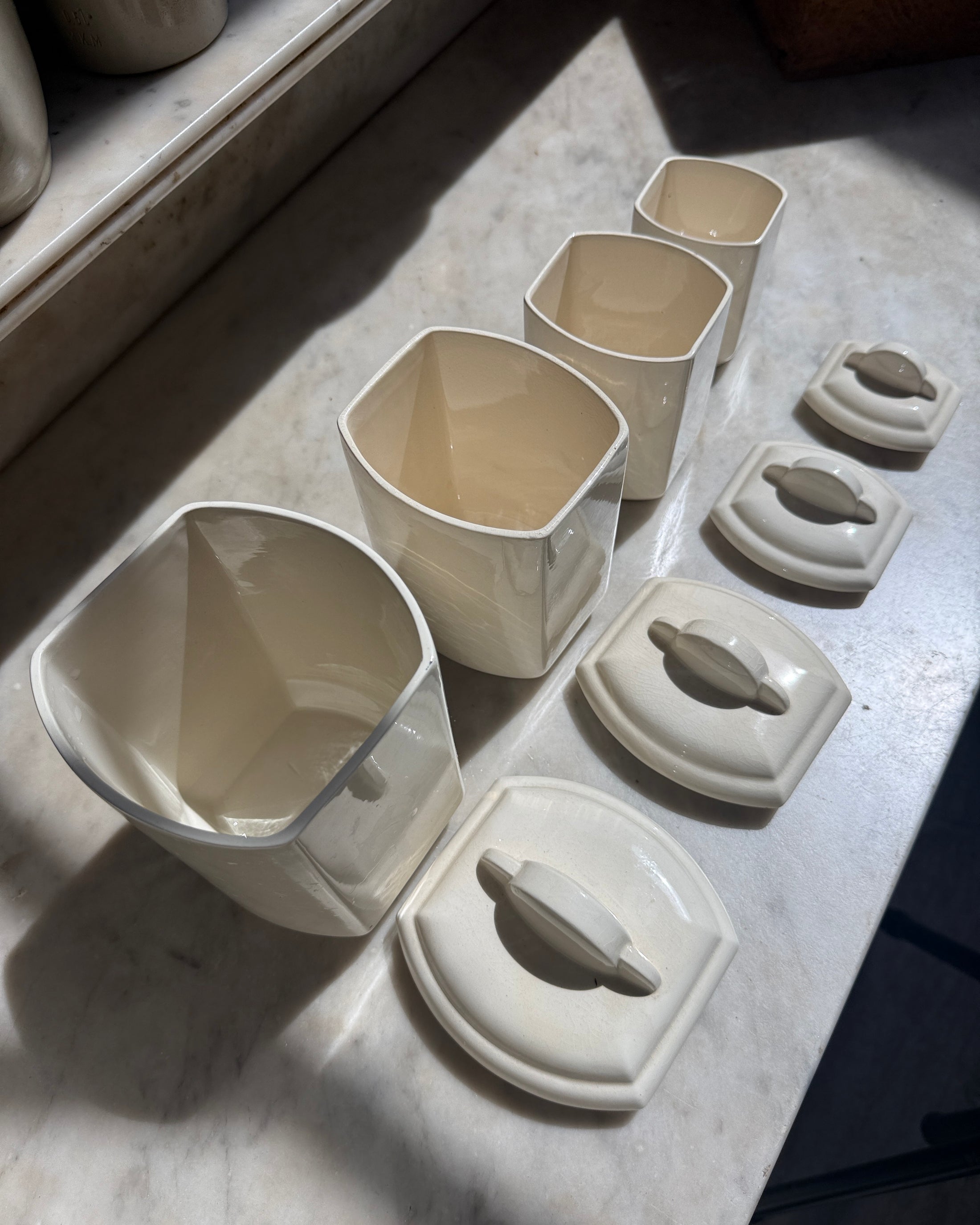 Pots à épices anciens Sarreguemines