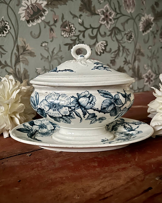 Saucière terre de fer Creil & Montereau