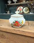 Charger l'image dans la visionneuse de la galerie, Sucrier vintage en porcelaine fine Gien
