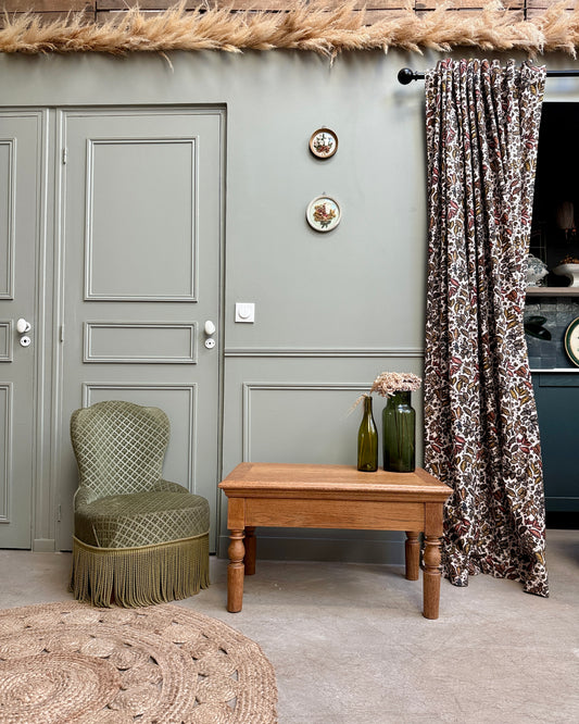 Petite table basse en chêne