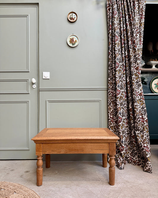 Petite table basse en chêne