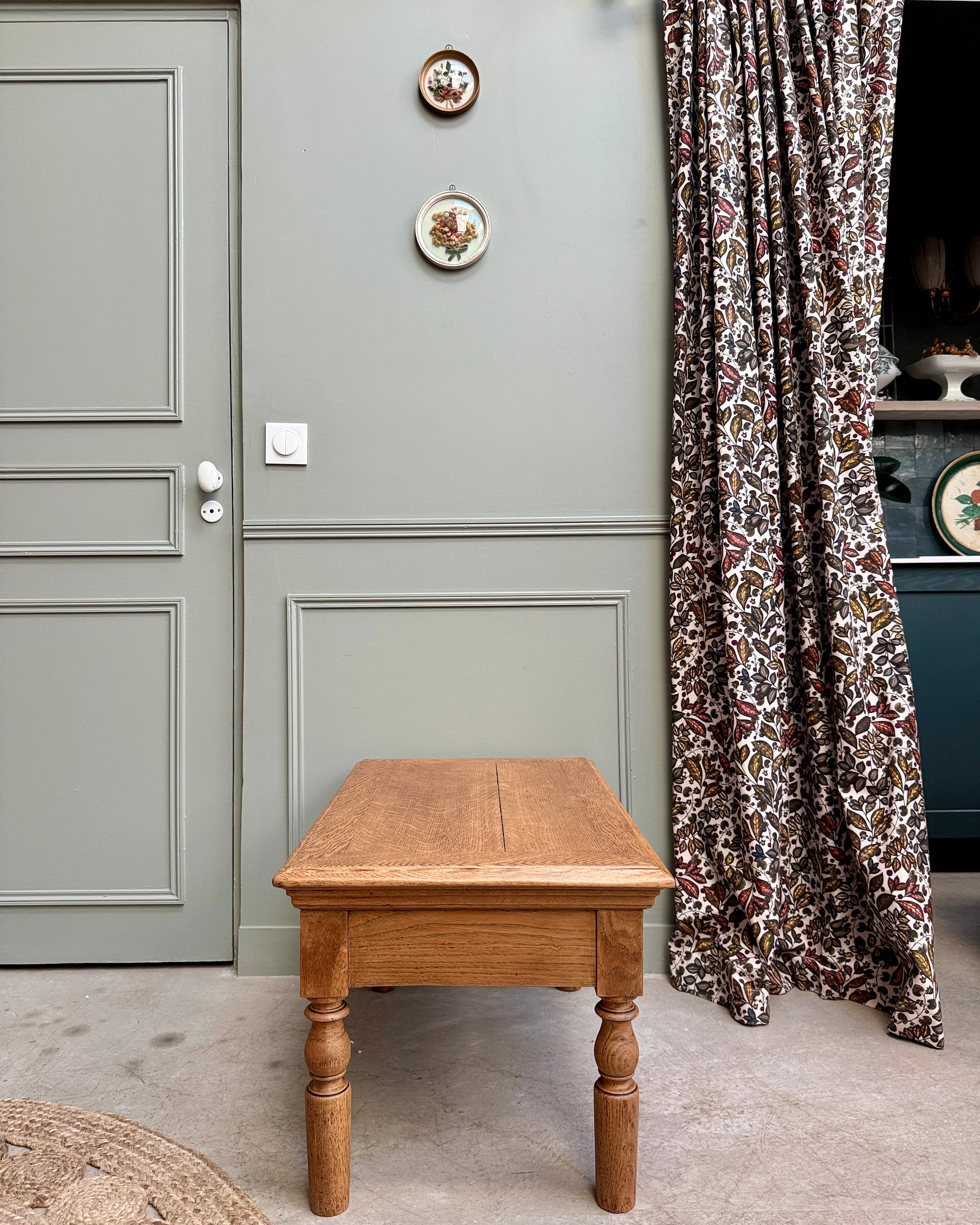 Petite table basse en chêne