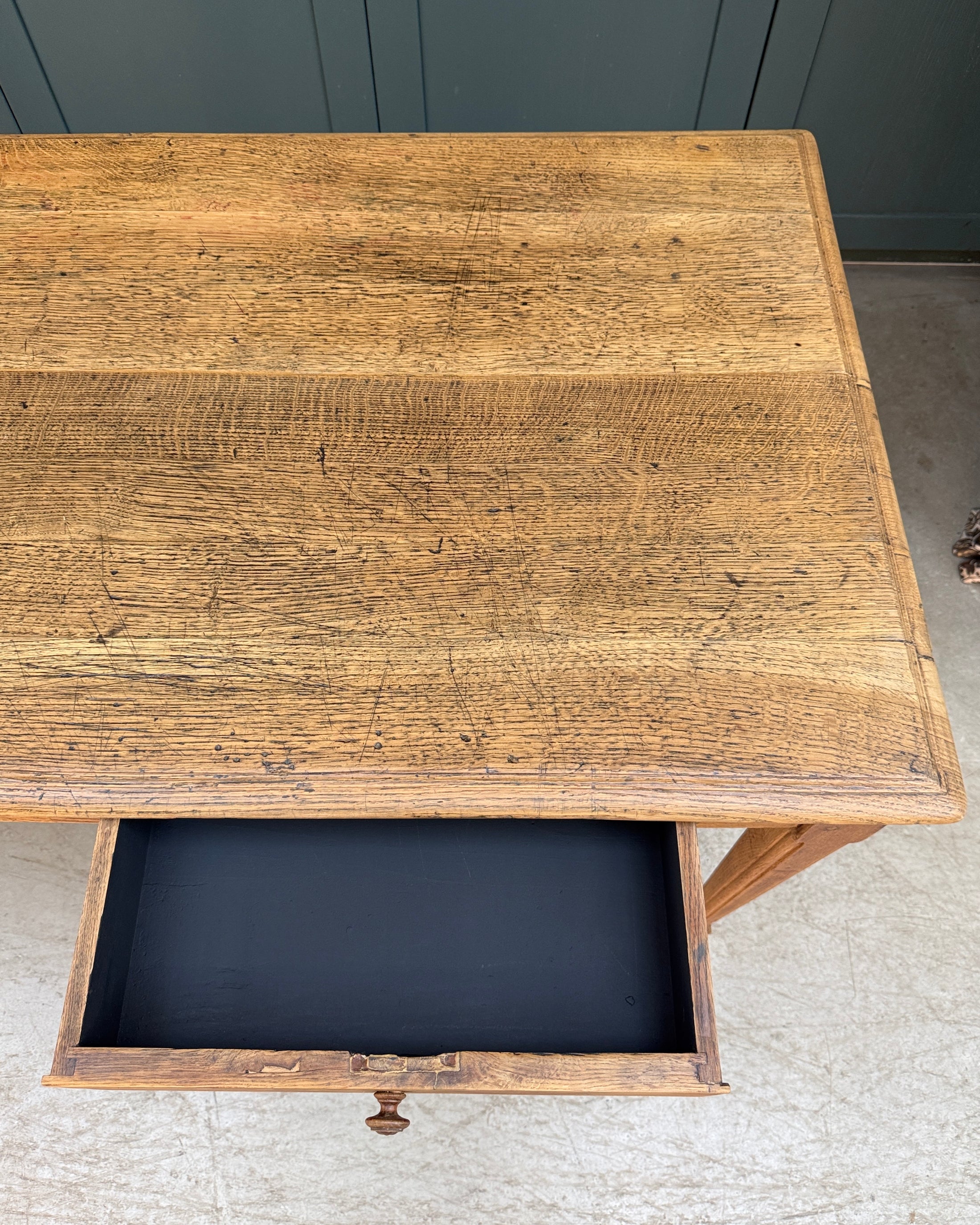 Table de ferme en chêne