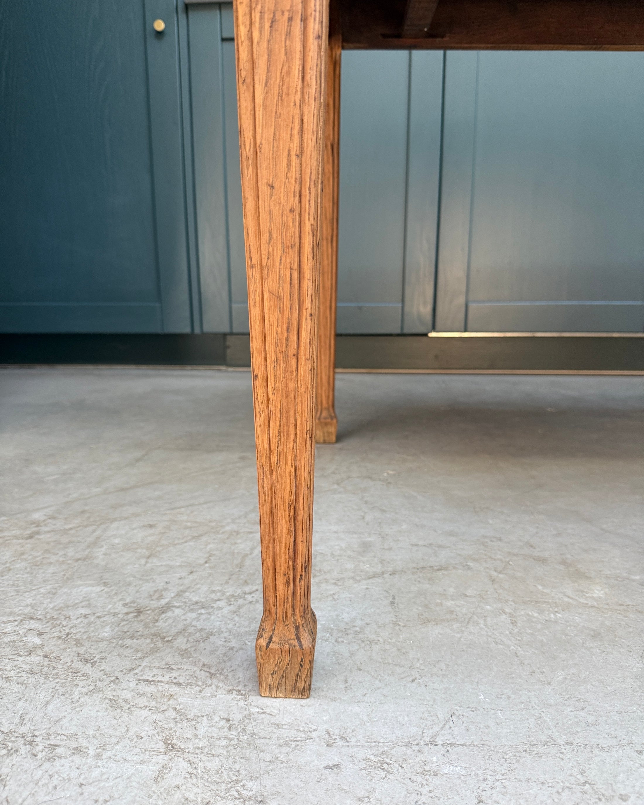 Table de ferme en chêne