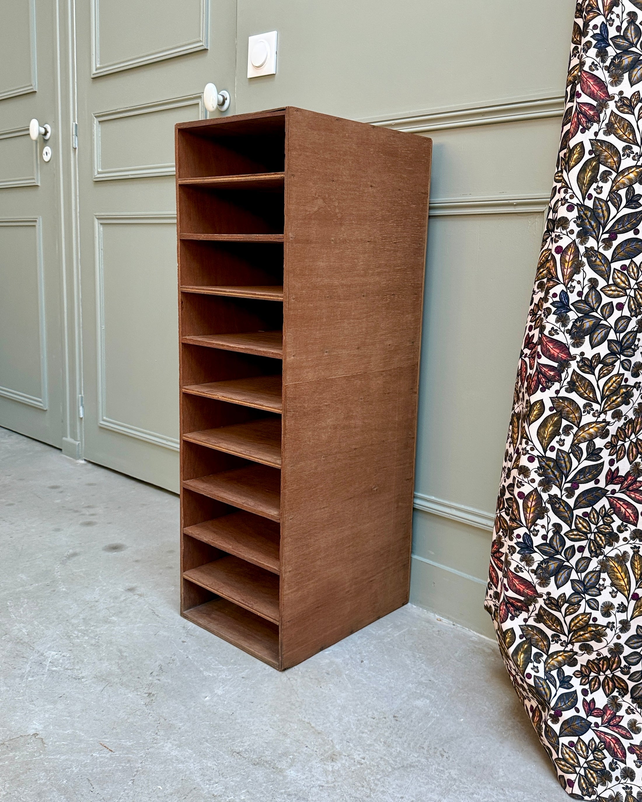 Trieur 70s en bois