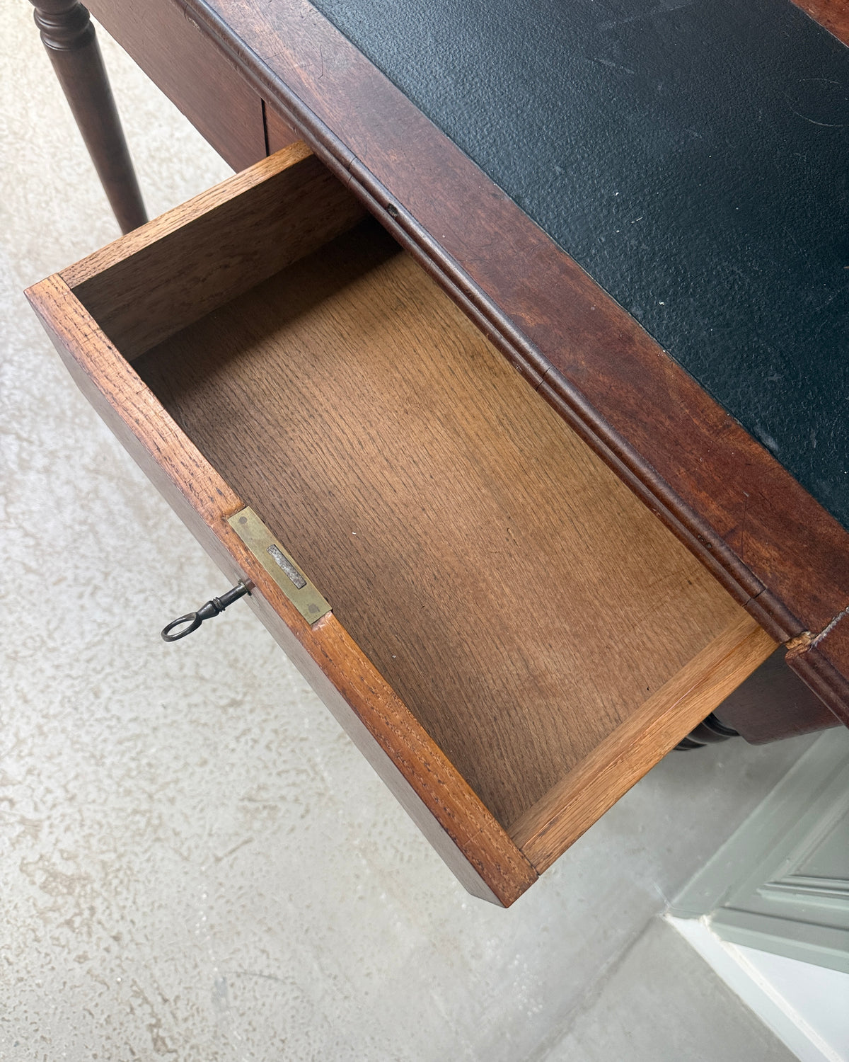 Bureau à gradin ancien en acajou