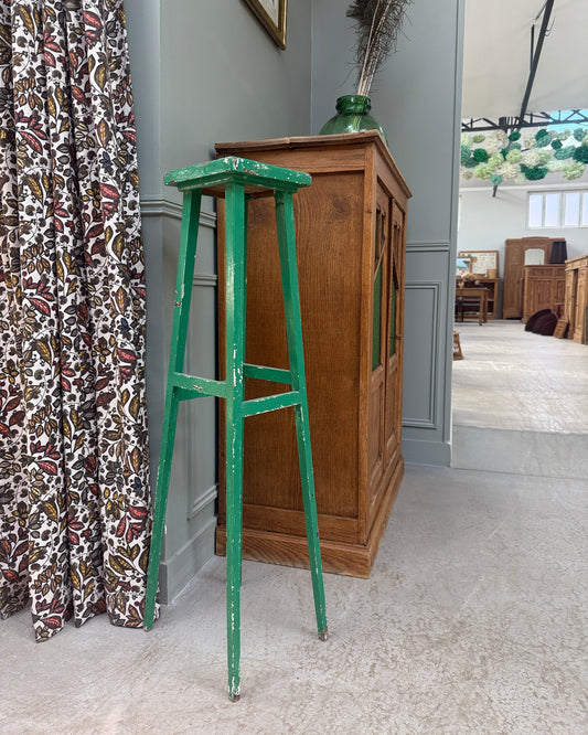 Sellette vintage patine verte