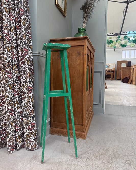 Sellette vintage patine verte