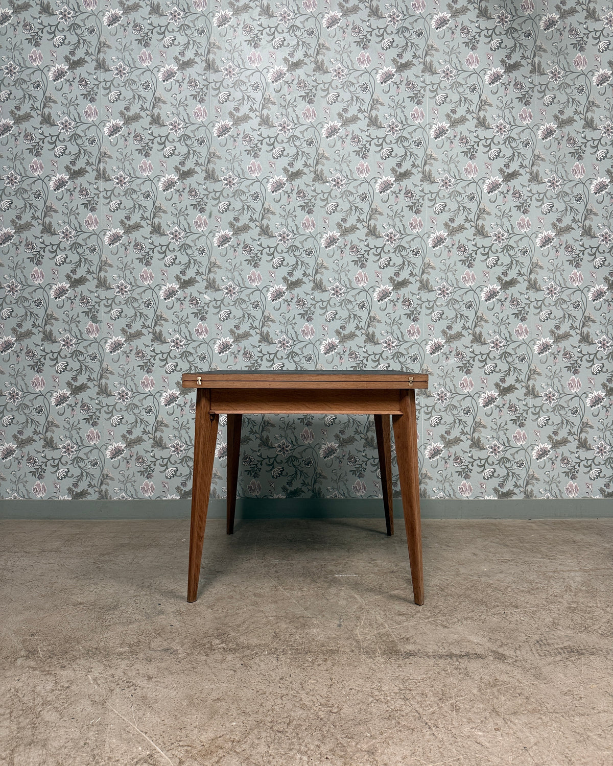 Table extensible vintage en chêne