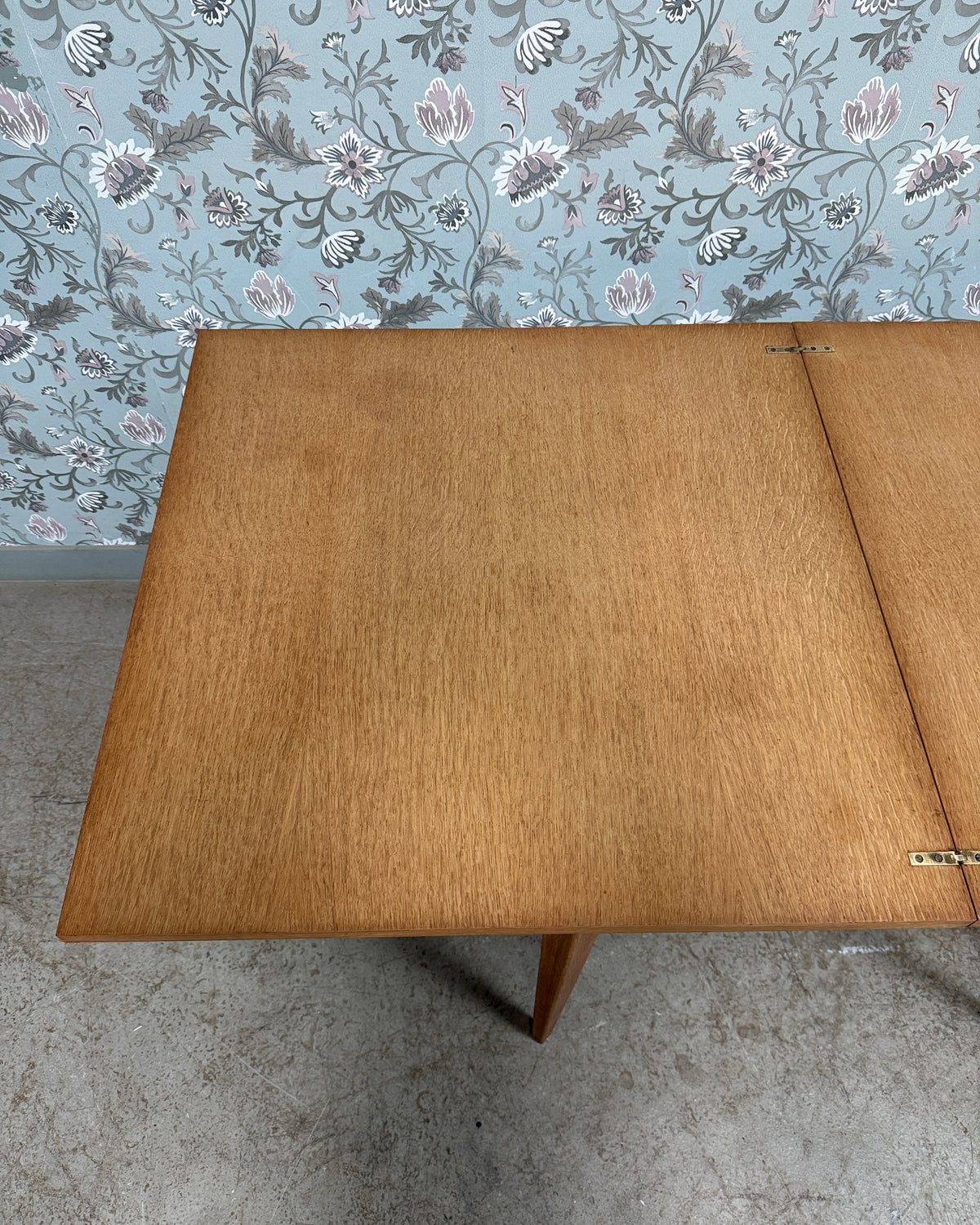 Table extensible vintage en chêne